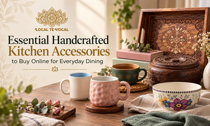 Essential Handcrafted Kitchen Accessories to Buy Online for Everyday Dining