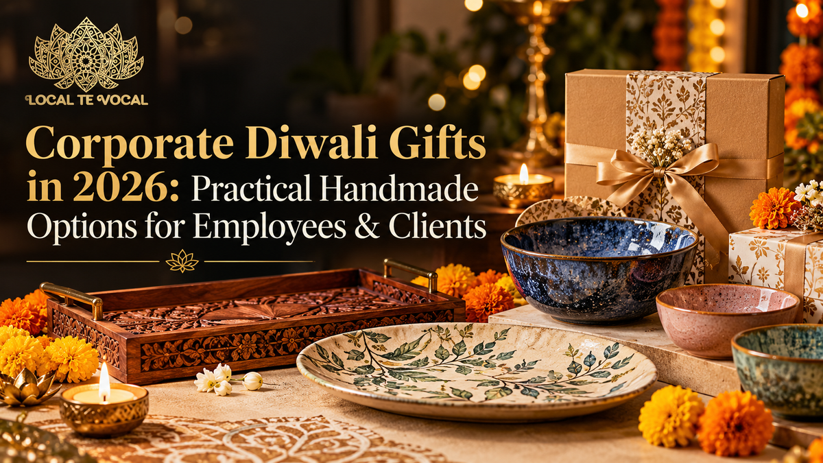 Corporate Diwali Gifts in 2026: Practical Handmade Options for Employees & Clients