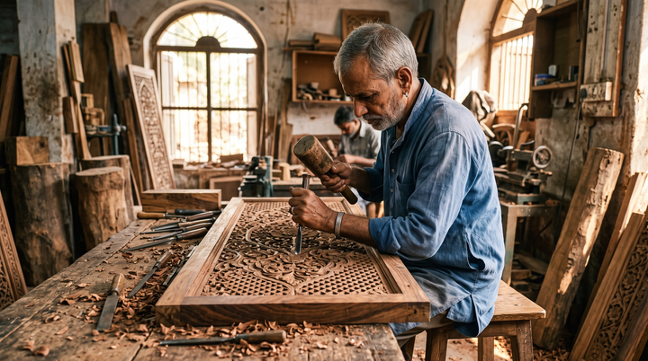 Saharanpur Wooden Craft: Handcrafted Furniture &amp; Décor Guide