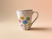 Pastel Wildflower Ceramic Coffee Mug