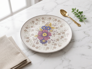 Meadow Bloom Floral Dinner Plate