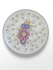 Meadow Bloom Floral Dinner Plate