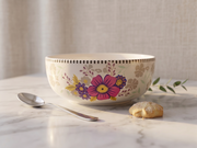 Meadow Bloom Floral Serving Bowl