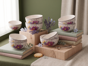 Meadow Bloom Floral Breakfast Bowl