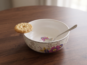 Meadow Bloom Floral Serving Bowl