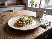 Scandi Oatmeal Minimalist Dinner Plate
