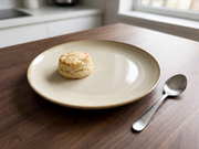Scandi Oatmeal Minimalist Dinner Plate