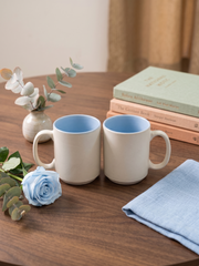 Nordic Two-Tone Ceramic Coffee Mug