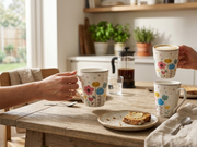 Pastel Wildflower Ceramic Coffee Mug