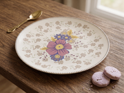 Meadow Bloom Floral Dinner Plate